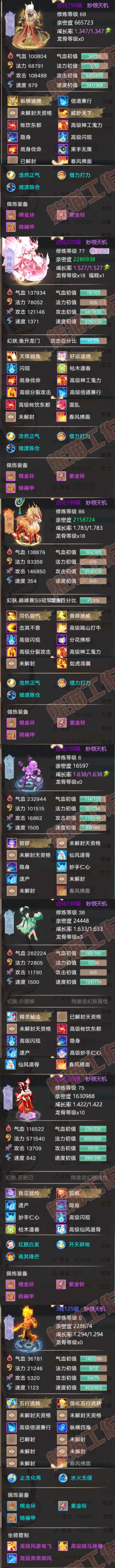34998大话西游账号详情图6