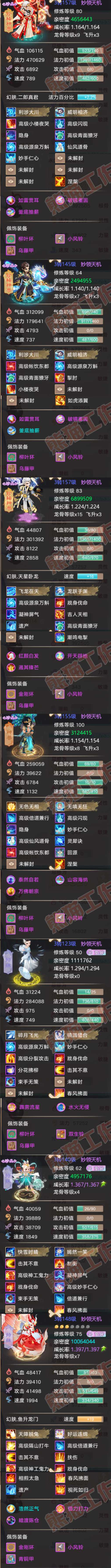 F7007大话西游账号详情图5