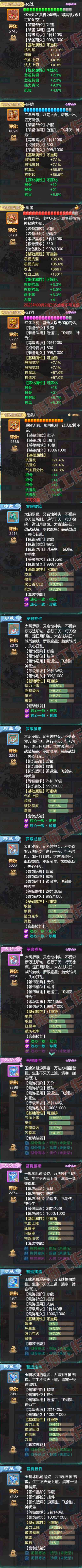 F7007大话西游账号详情图4