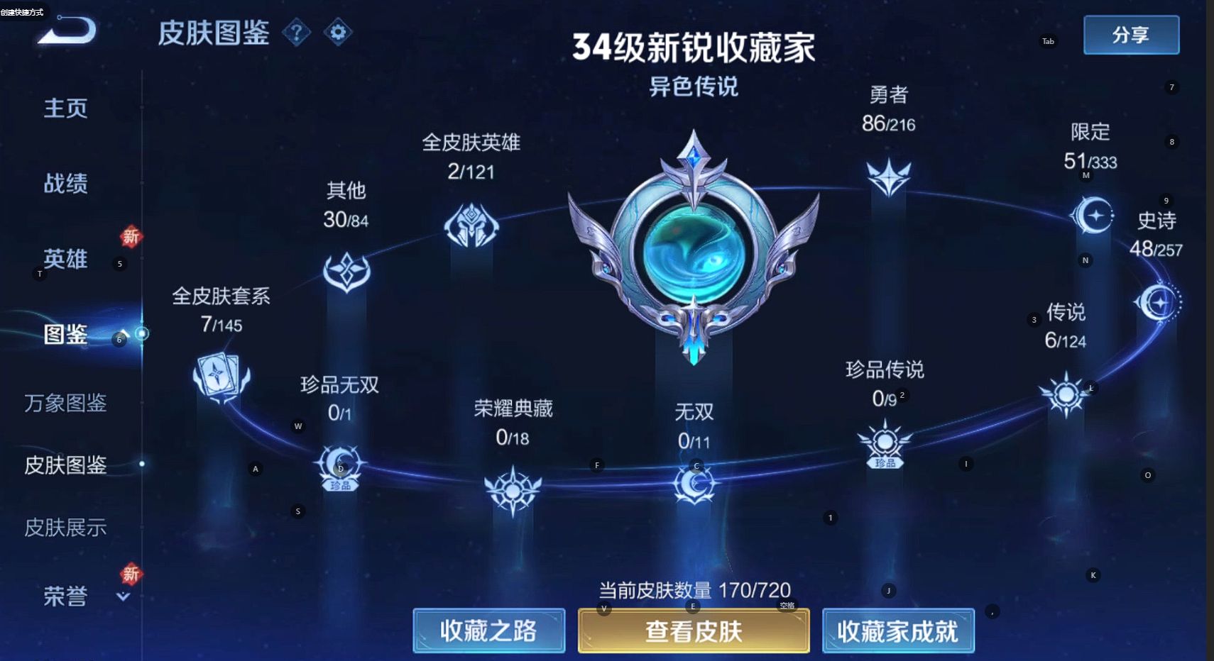 WZ3221909王者荣耀账号详情图8
