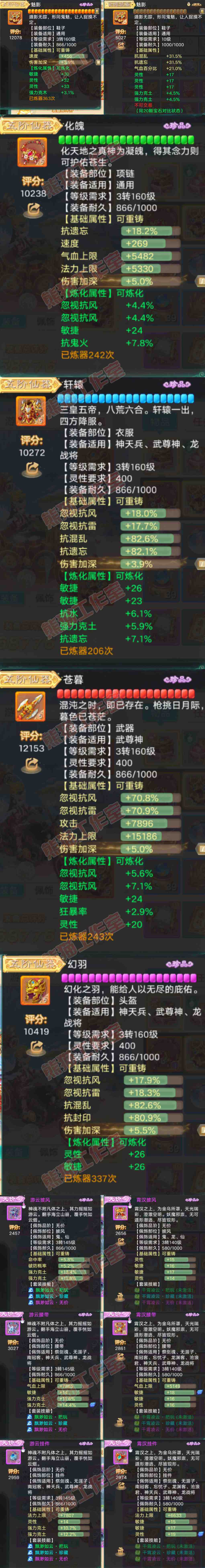 9063.大话西游账号详情图4