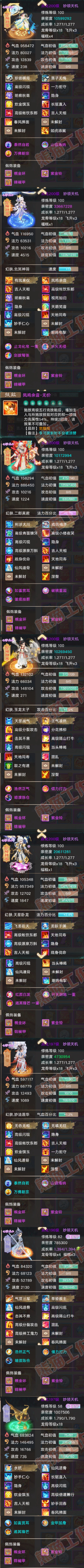 16527大话西游账号详情图6 16527大话西游账号详情图6