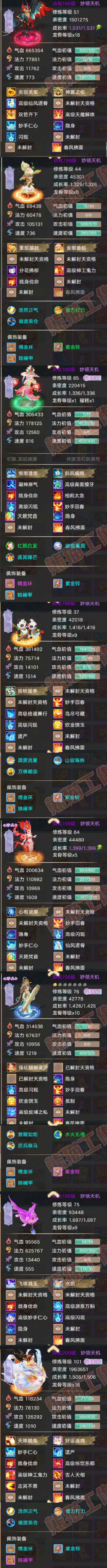 76735大话西游账号详情图6