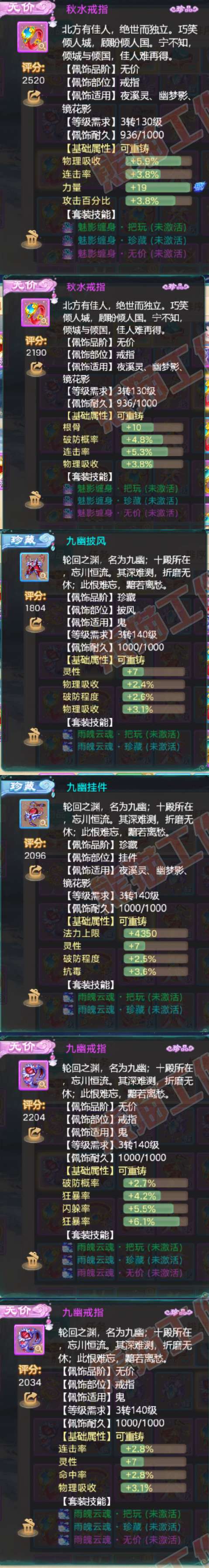 F7017大话西游账号详情图7