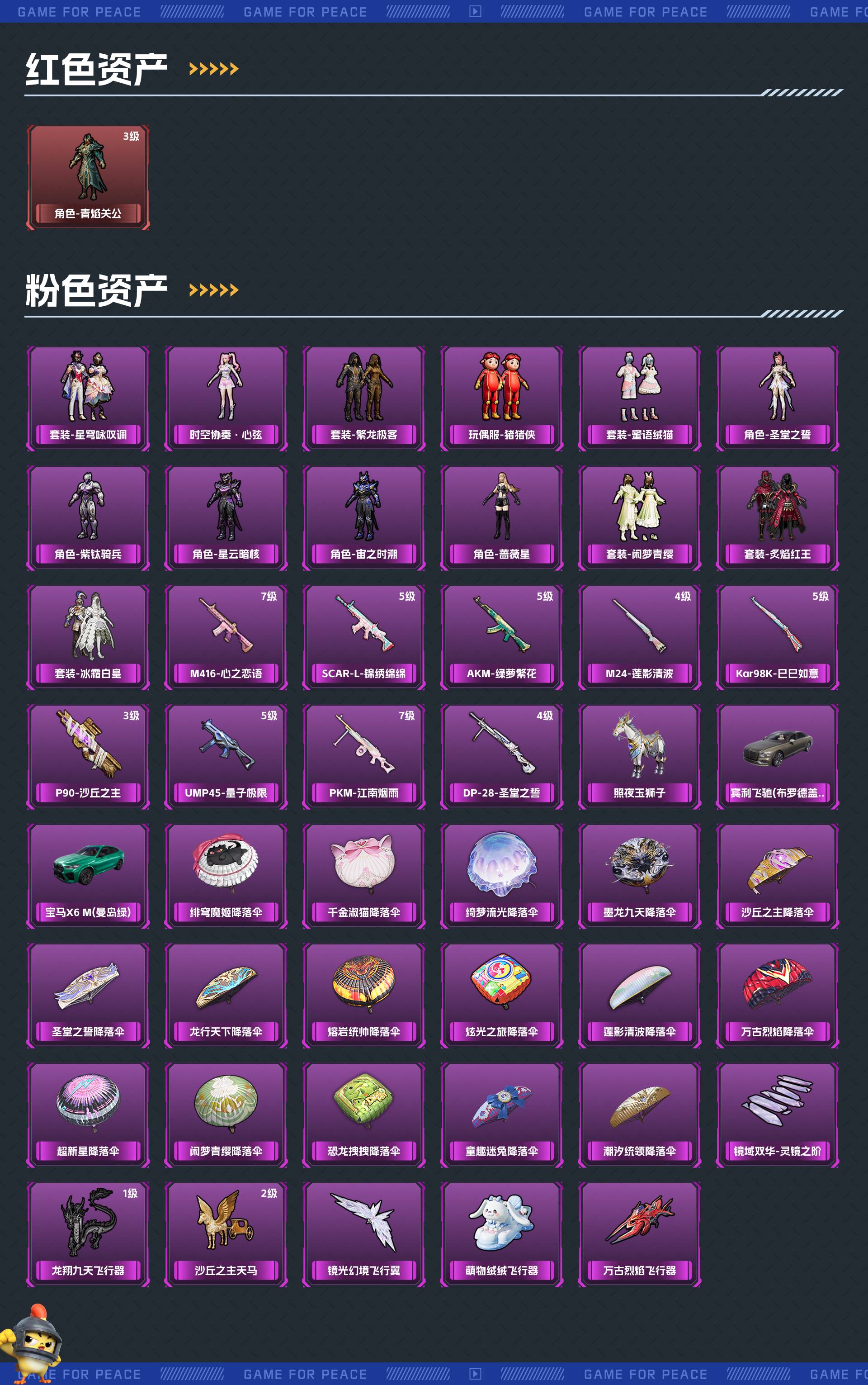 HP3300395和平精英账号详情图2 HP3300395和平精英账号详情图2