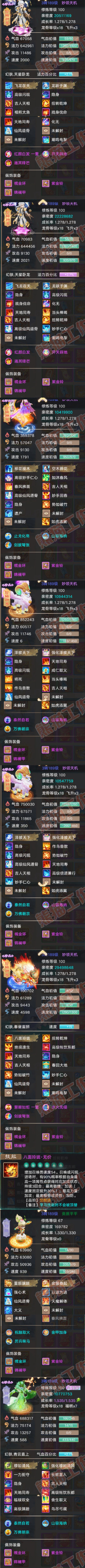 F7020大话西游账号详情图7