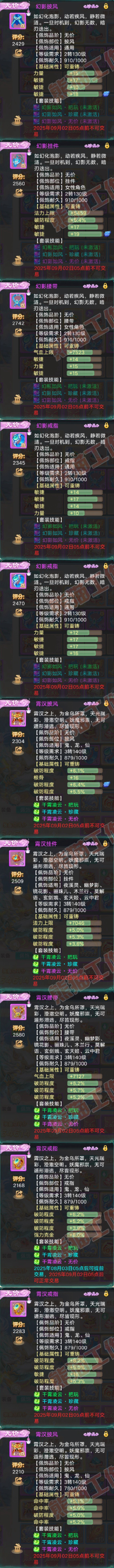 F7020大话西游账号详情图5