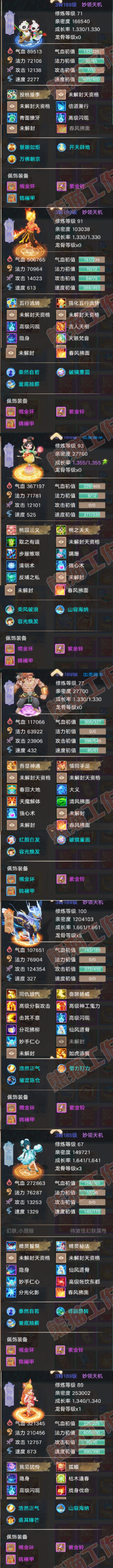 F7020大话西游账号详情图8