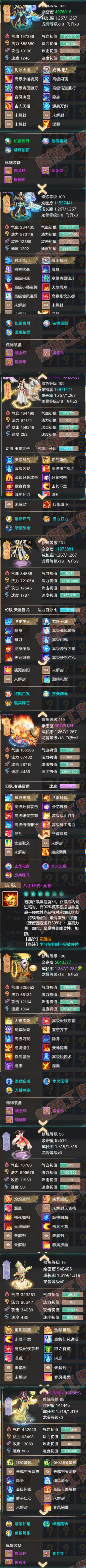 16529大话西游账号详情图6 16529大话西游账号详情图6