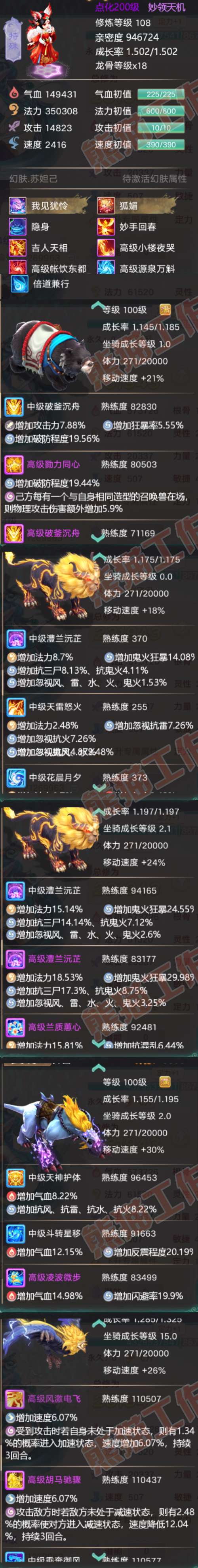 16440大话西游账号详情图7 16440大话西游账号详情图7