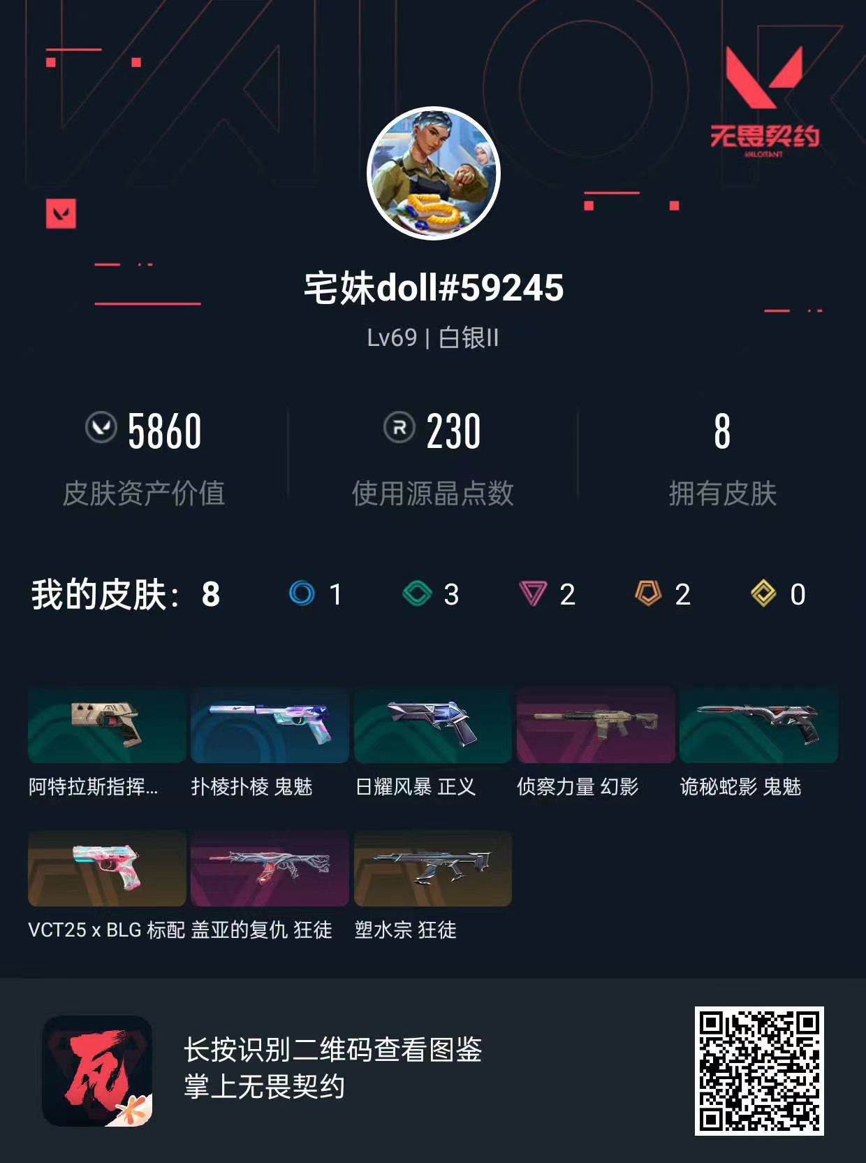 WWQ39099无畏契约账号详情图6