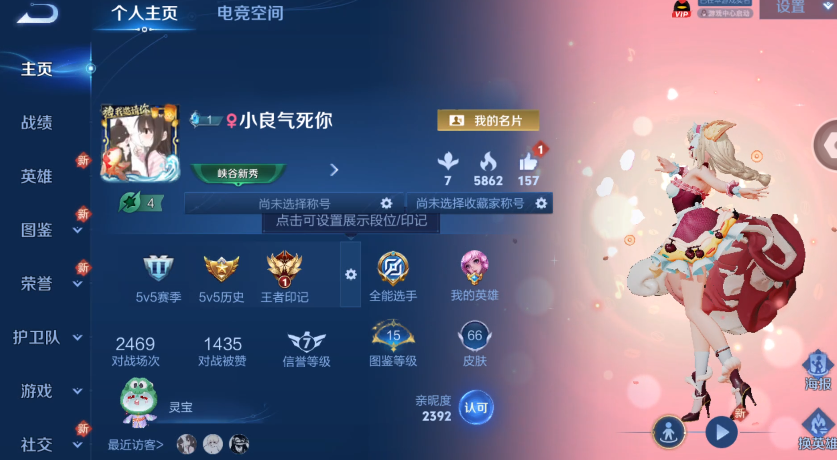 WZ3226562王者荣耀账号详情图3 WZ3226562王者荣耀账号详情图3