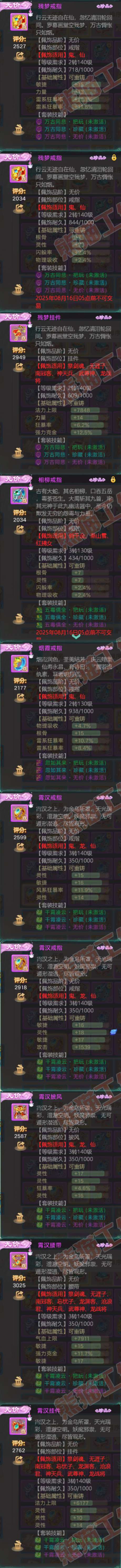 34953大话西游账号详情图5