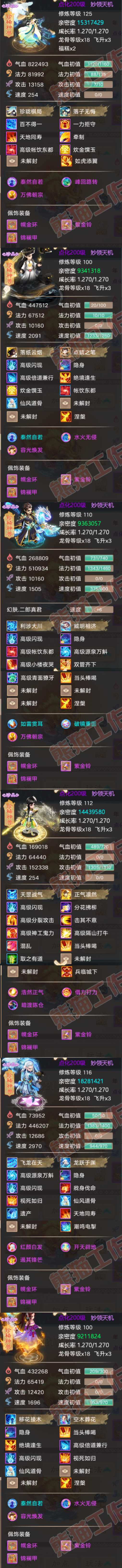 66048大话西游账号详情图5 66048大话西游账号详情图5