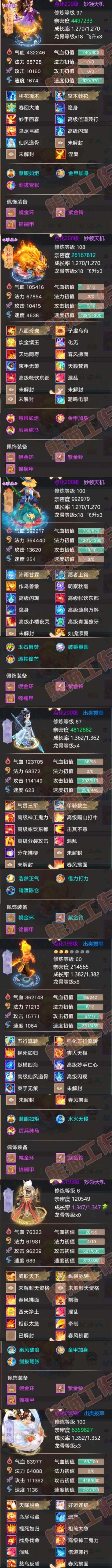 66048大话西游账号详情图6 66048大话西游账号详情图6