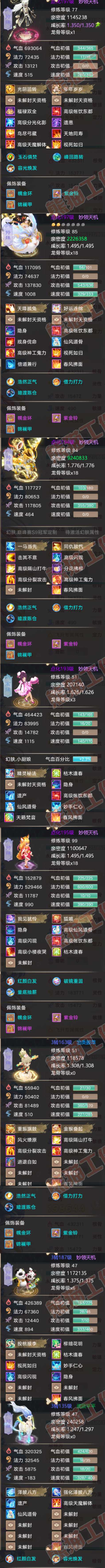 66049大话西游账号详情图5