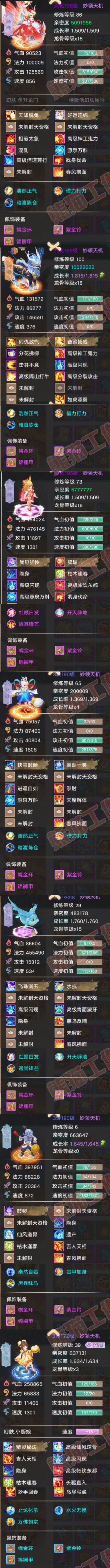 26258大话西游账号详情图7