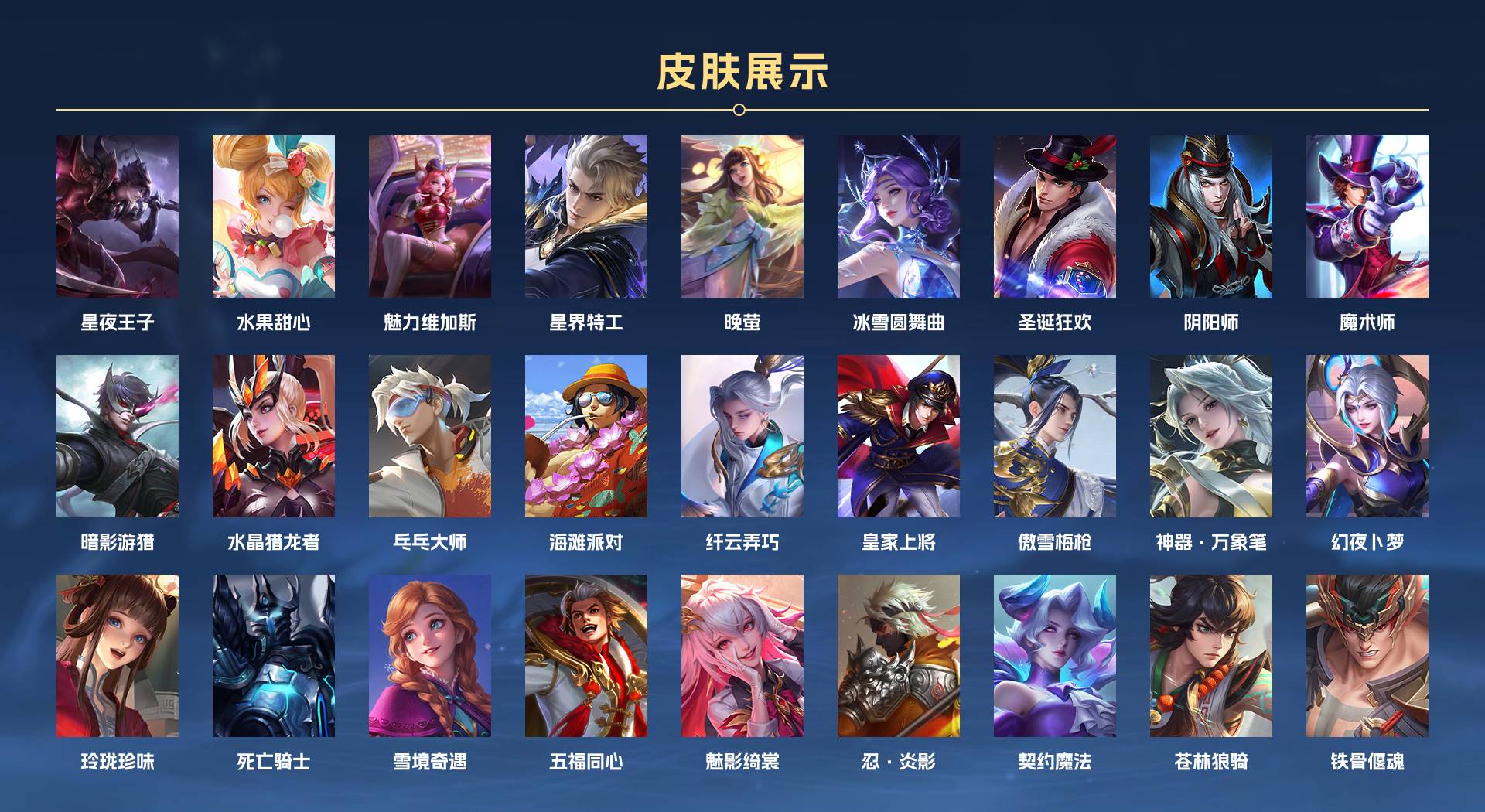 WZ3232454王者荣耀账号详情图3 WZ3232454王者荣耀账号详情图3