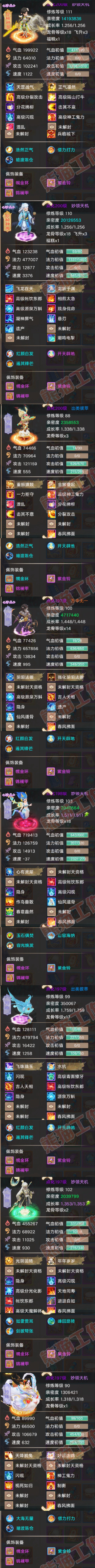 26259大话西游账号详情图5