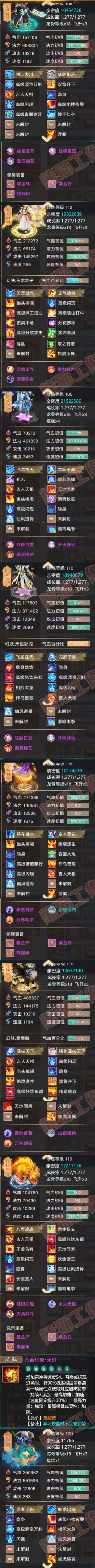 35009大话西游账号详情图7 35009大话西游账号详情图7