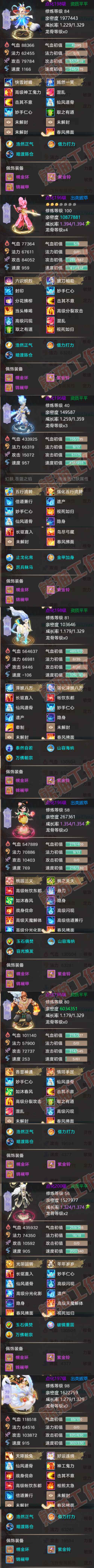 66058大话西游账号详情图5