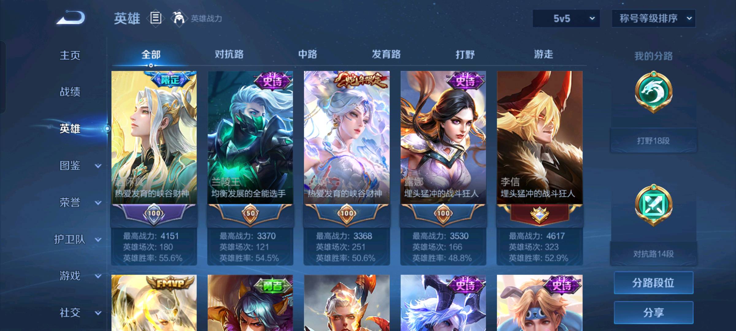 WZ3236743王者荣耀账号详情图3