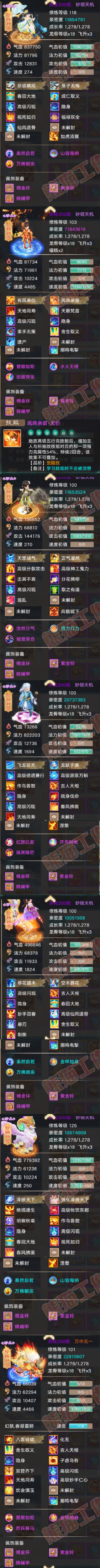 83250大话西游账号详情图5 83250大话西游账号详情图5