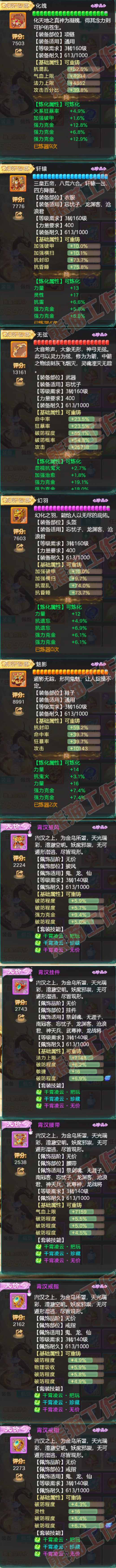 35016大话西游账号详情图4 35016大话西游账号详情图4