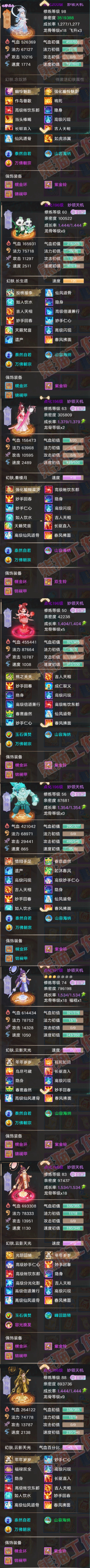 93463大话西游账号详情图6