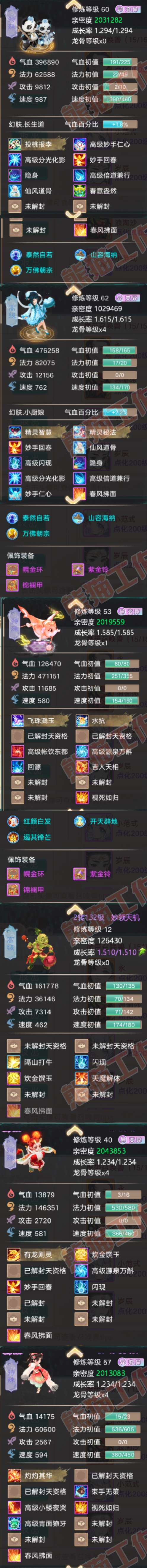 66064大话西游账号详情图7