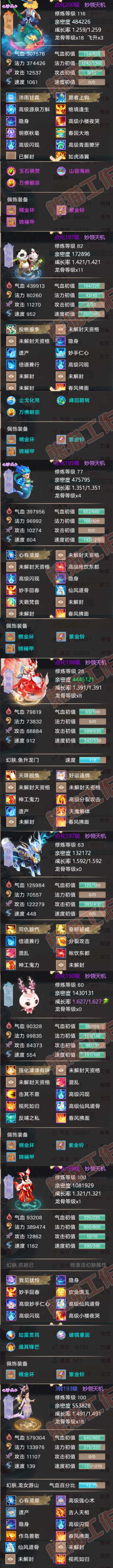 93471大话西游账号详情图5