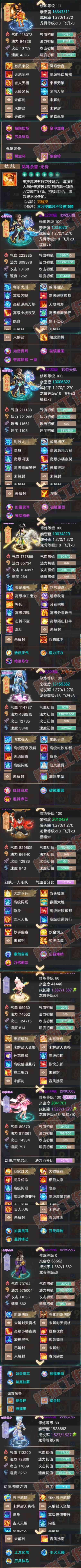 16563大话西游账号详情图5