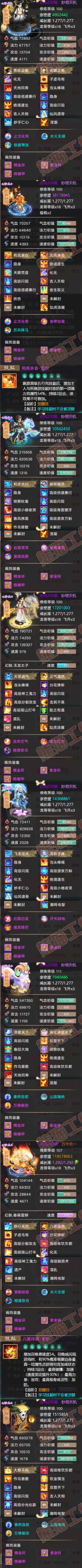 F7039大话西游账号详情图5