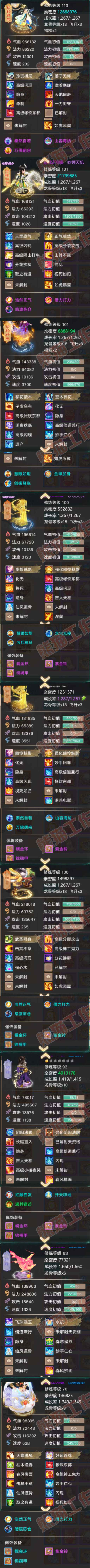 A2080大话西游账号详情图6