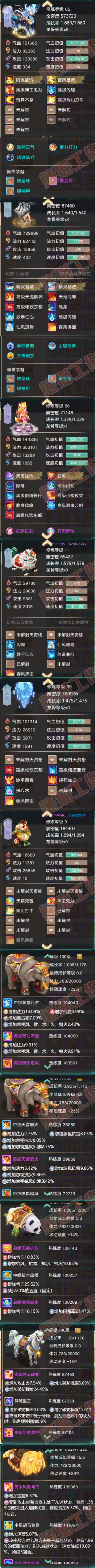 A2080大话西游账号详情图7