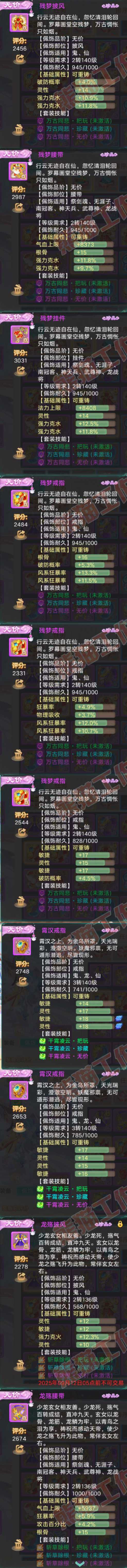 16568大话西游账号详情图5