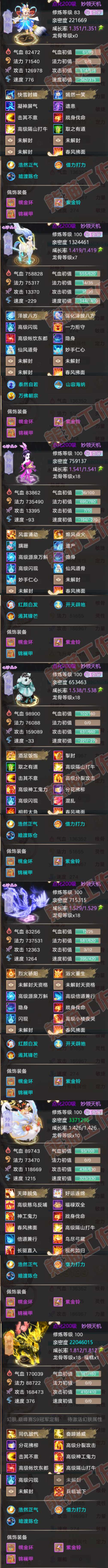 16565大话西游账号详情图7