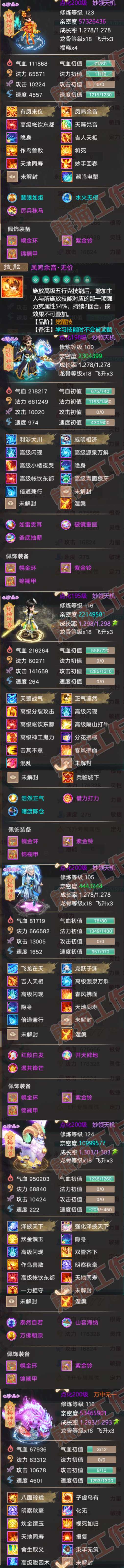 93480大话西游账号详情图5