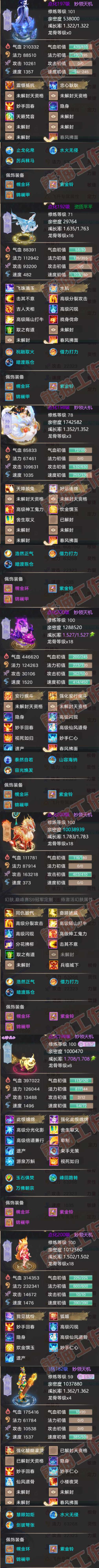 F7052大话西游账号详情图7