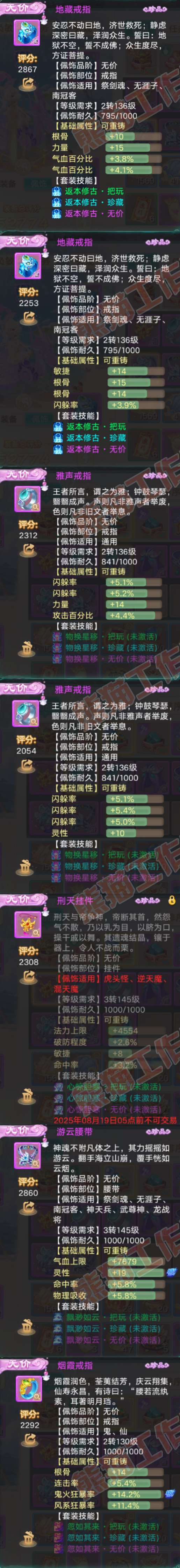 F7057大话西游账号详情图5 F7057大话西游账号详情图5