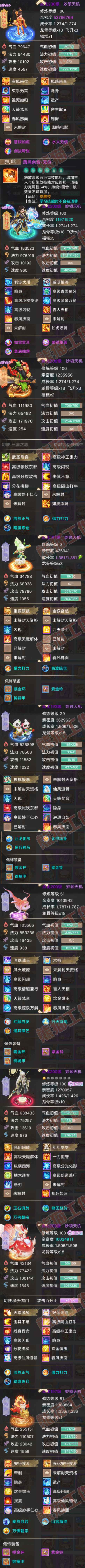 93367大话西游账号详情图6 93367大话西游账号详情图6