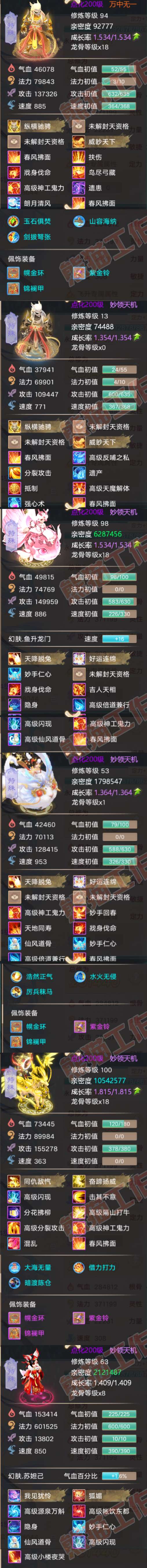 16573大话西游账号详情图8 16573大话西游账号详情图8