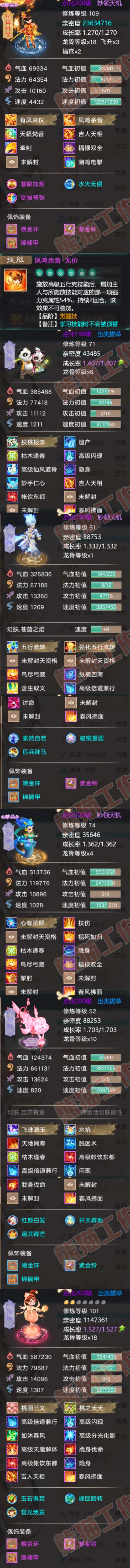 52664大话西游账号详情图5