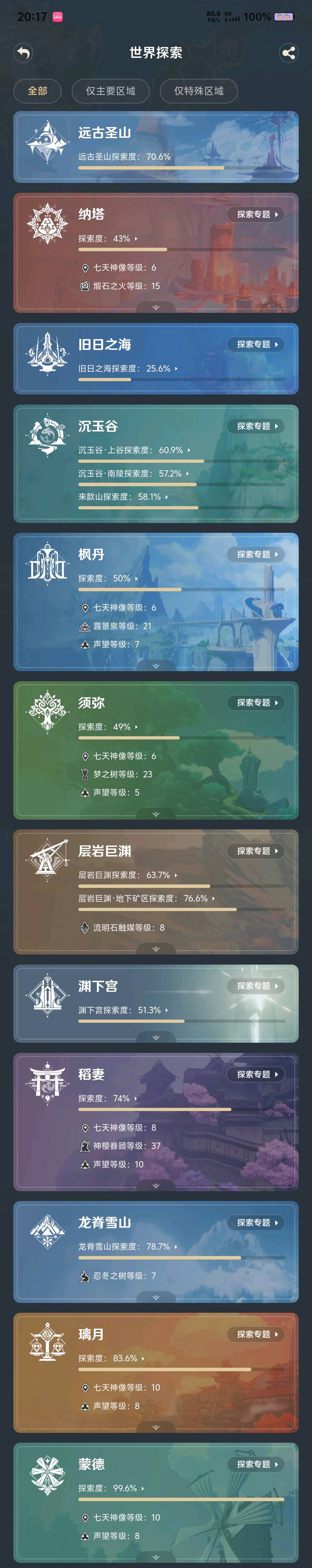YS39664原神账号详情图2