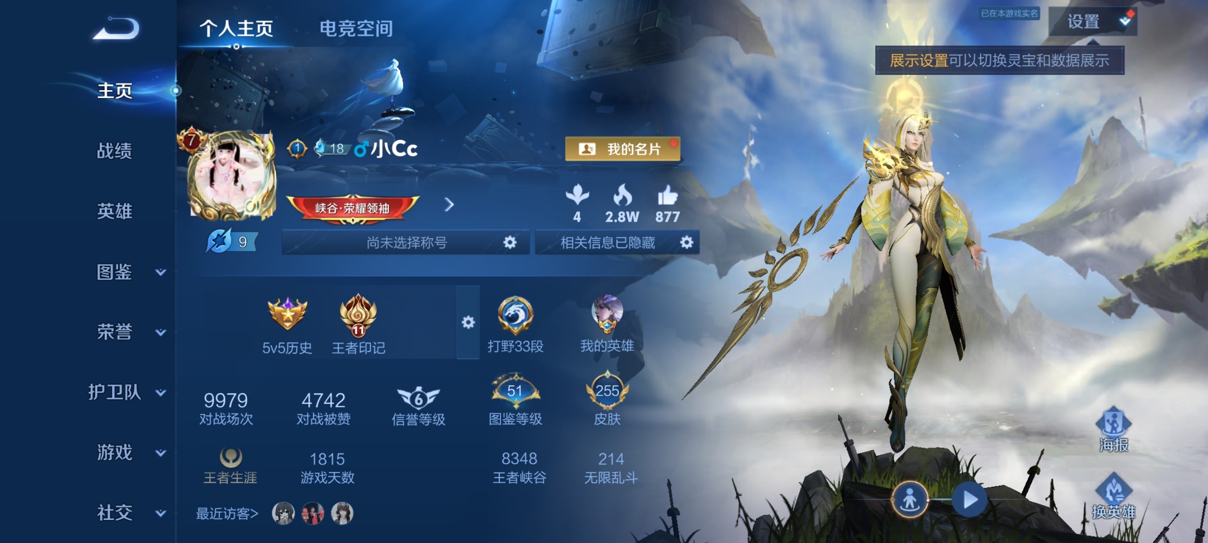 WZ3245385王者荣耀账号详情图8 WZ3245385王者荣耀账号详情图8