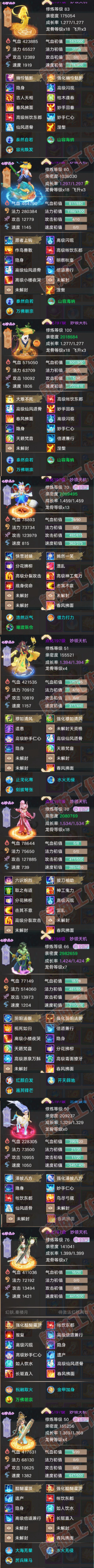 F7060大话西游账号详情图7