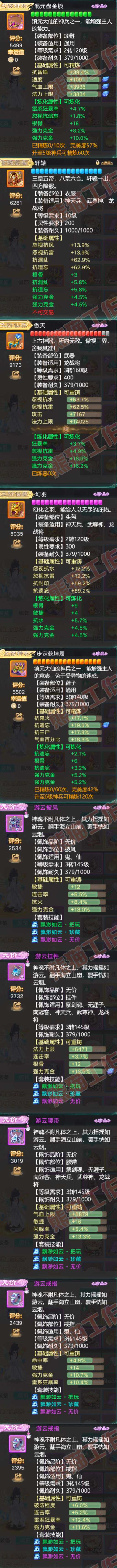 F7065大话西游账号详情图4