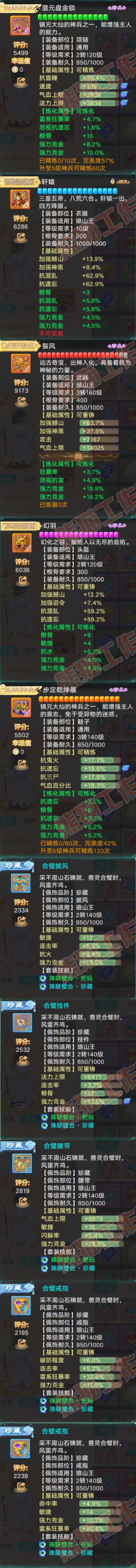 F7065大话西游账号详情图4