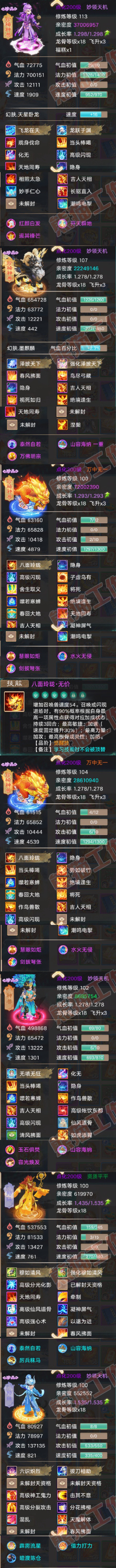 F7068大话西游账号详情图8 F7068大话西游账号详情图8