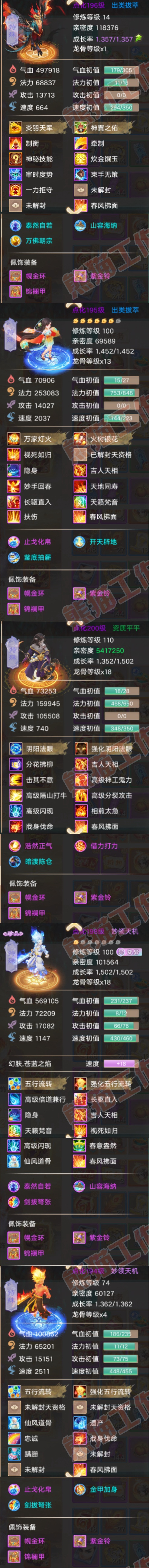 35035大话西游账号详情图7 35035大话西游账号详情图7